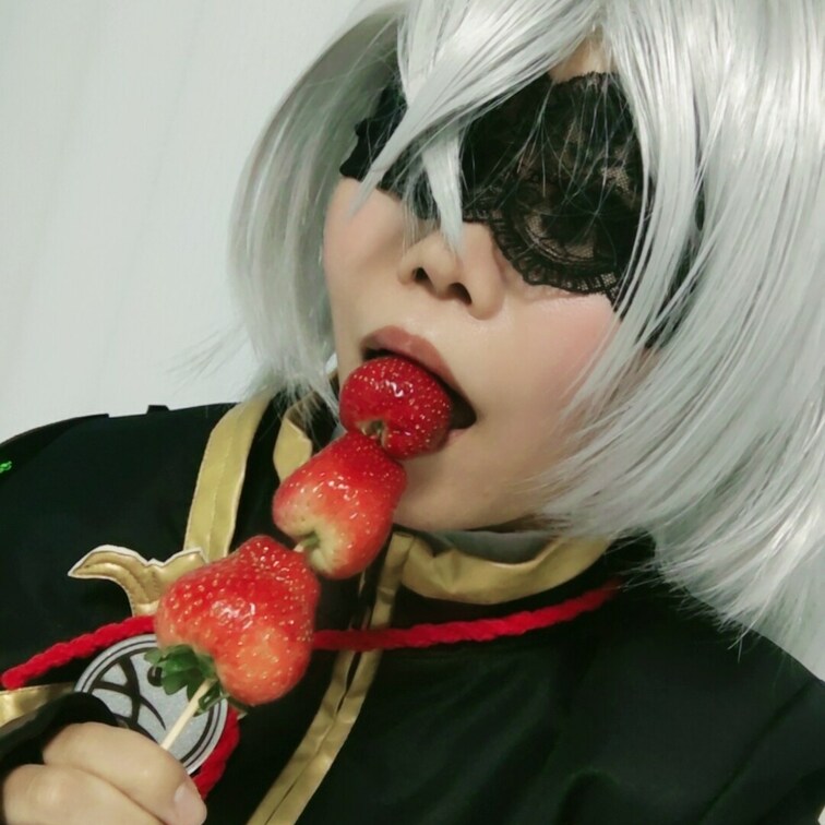 もぐもぐしてるだけだﾖ🍓