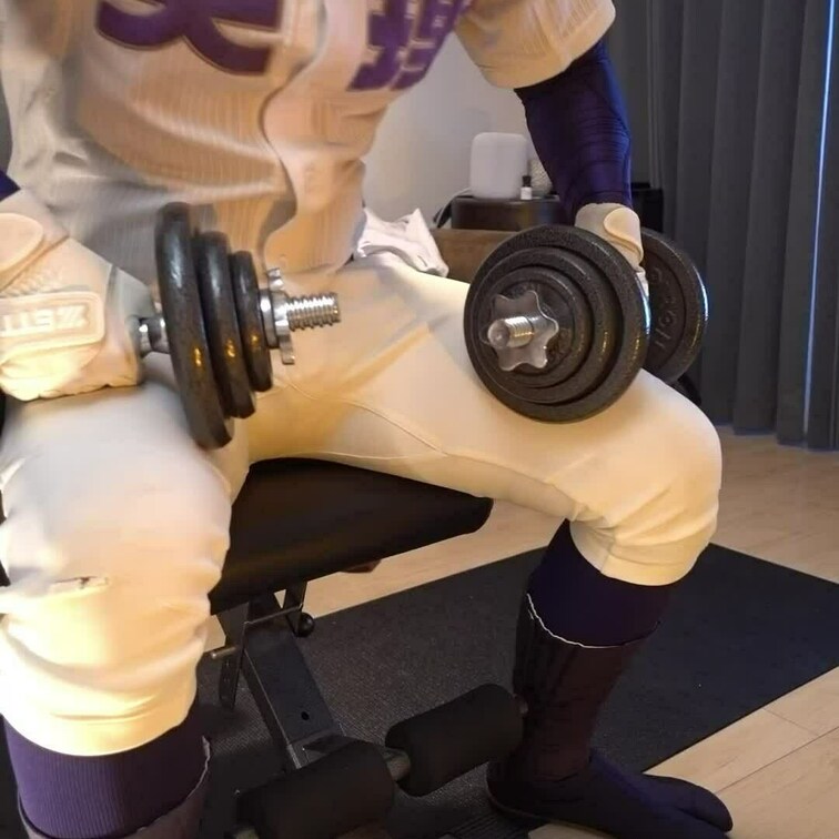 Baseball uniform and tabiboots