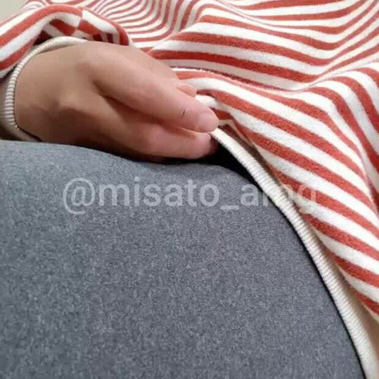 お尻見て(●︎´▽︎`●︎)💕
最後ちょっと具が見えてた🫣