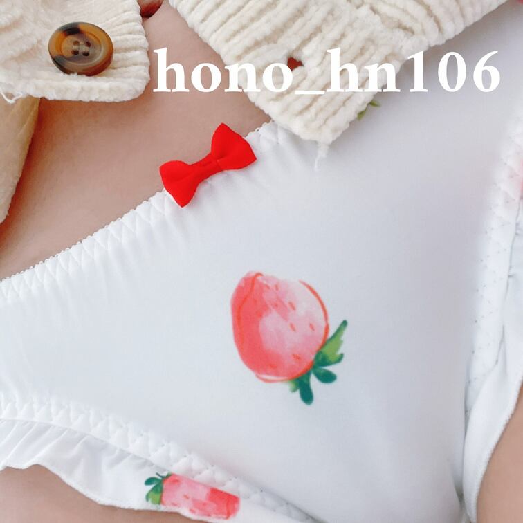 🎀りぼん×いちご🍓
かわいいおぱんつすき(*´꒳`*)❤️
前も後ろも…線が見えちゃってるね