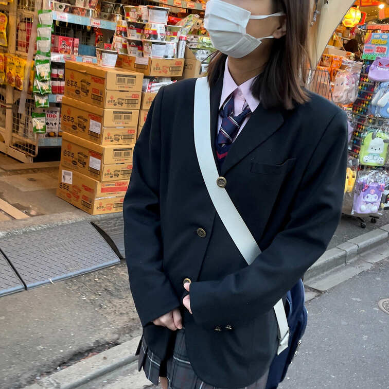 16時間着用【個人撮影】私立③_バスケ部の黒パンツちゃん_初めてのパパ活で人生初の中出し
