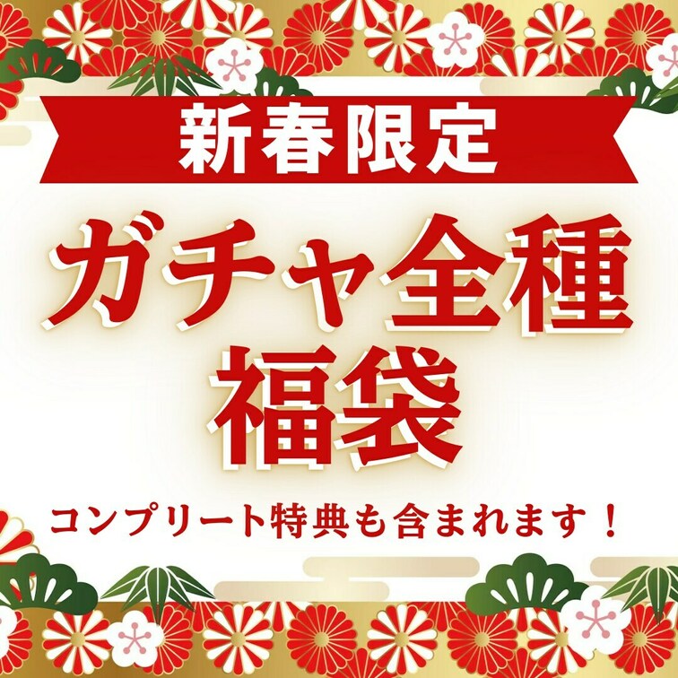 🎍2025年⛩️コンプ特典付き！全10種コンプリート福袋
※現在は見放題でのみ公開中

【全て】大当たりです！
