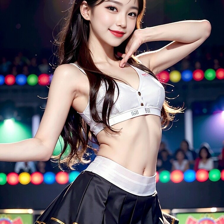 🟧アイドル　韓国系　ヘソだし🟧

ご覧いただきありがとうございます❤️
当アカウントは○○○でえっちな美女を生成し