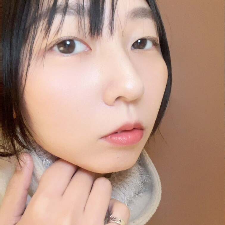 ほぼすっぴん！
まつ毛パーマかけたて✨️