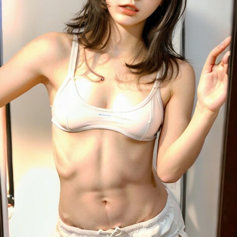 ちっぱいハーフちゃん💕