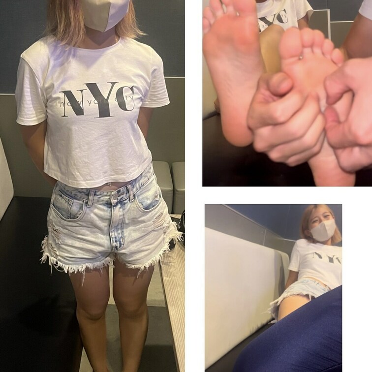 22.5cmギャル系超絶美女激弱足裏くすぐり5分13秒
小さめの綺麗な足裏で、雨が降っていたのですこし生乾きのような匂