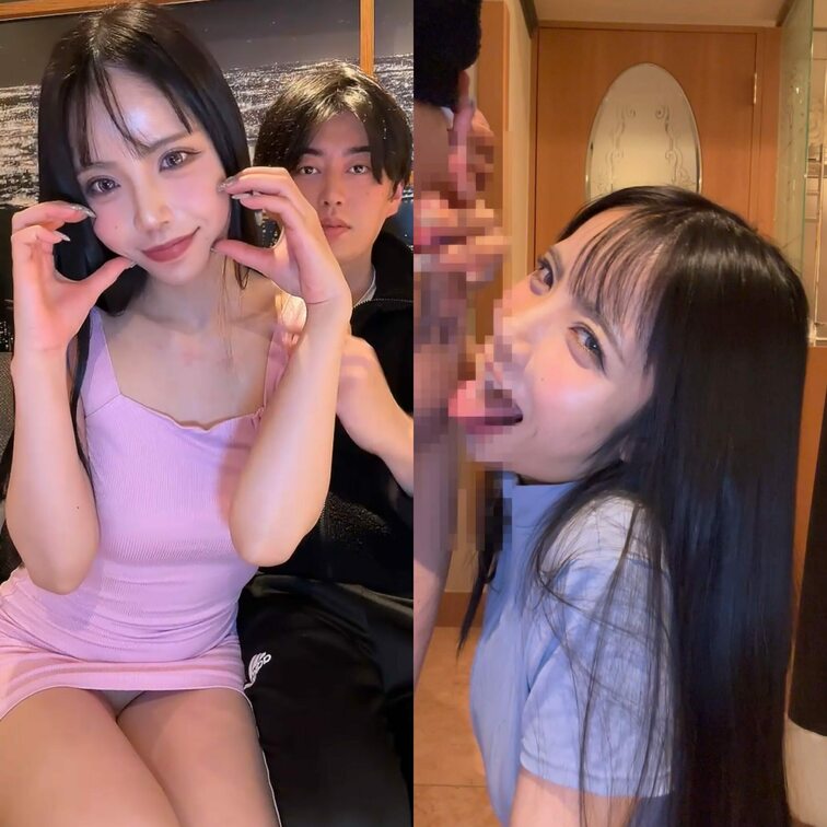 ハーフ美女さらちゃんのフェラ