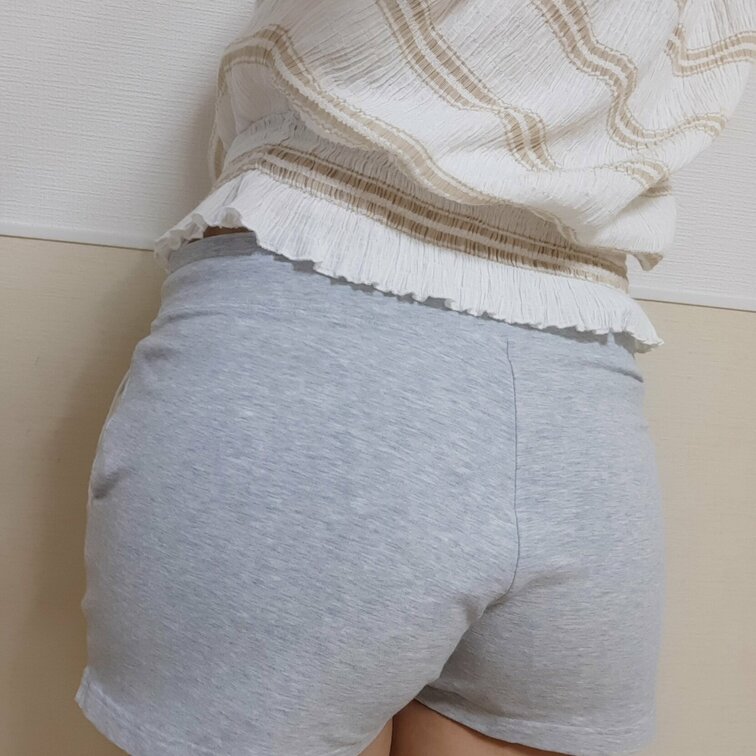 昨日の後ろはこうなってました🤭♡