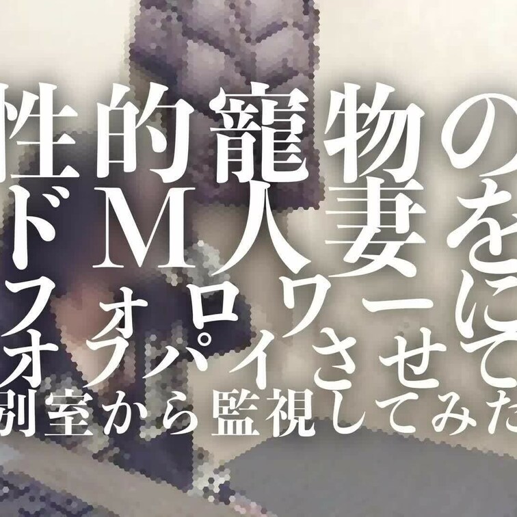「性的寵物のドM人妻を自分のフォロワーとネカフェでオフパイさせて別室から監視してみた」有料フルバージョン

私が1月