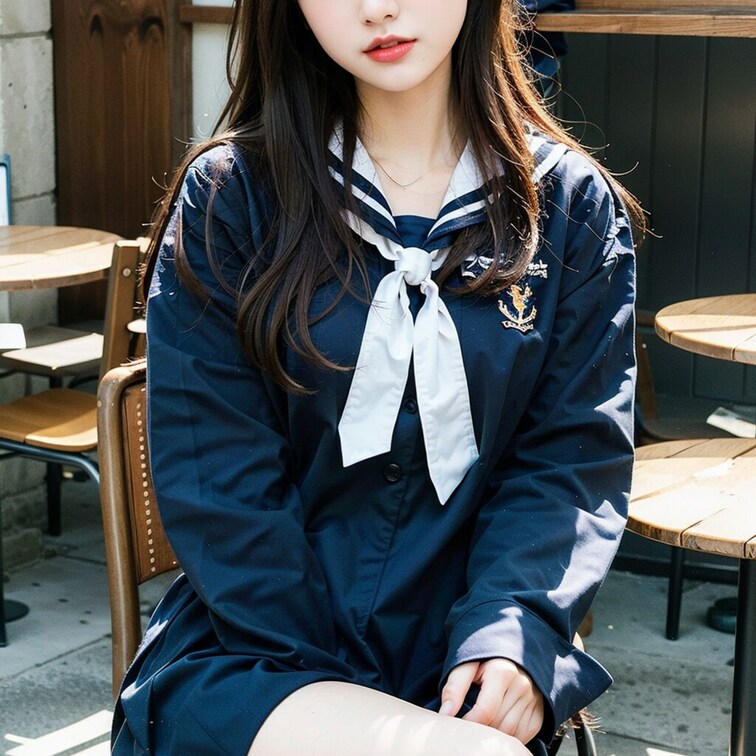 【セーラー服コスプレ】女の子の太ももってなんでこんなにエッチなんでしょうか🤤