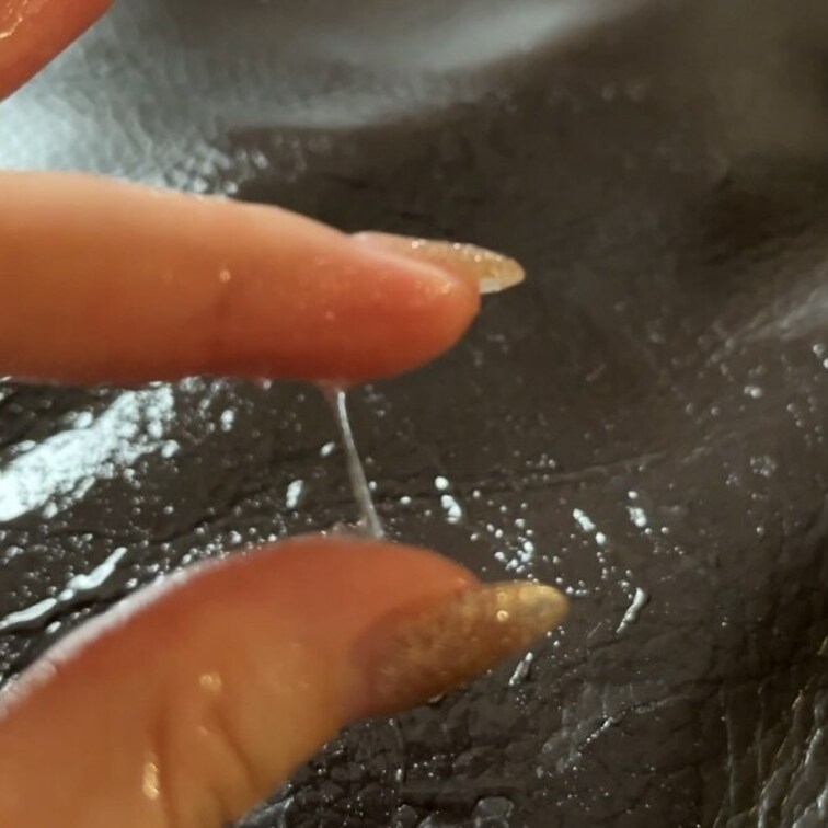 今日の蘭々汁💦ネバネバ💦💦💓