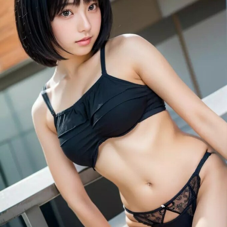 黒下着美女（無料画像）
Beautiful woman in black lingerie(Free images)