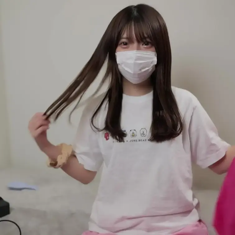 バニーガールでオナニー