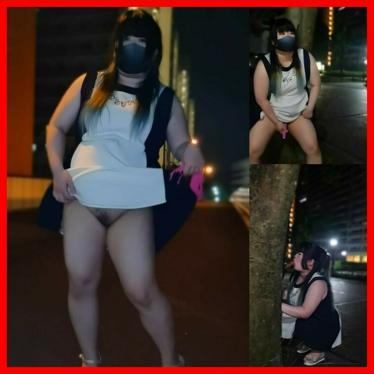 ぺぺろん♡ドレス 露出動画 ＃３０
バイカラーのドレスを着て露出お散歩❤
オナニーして❤おしっこもして❤
その後、