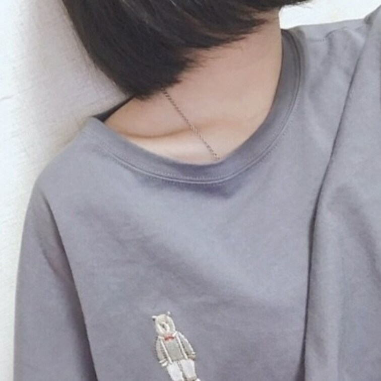髪の毛バッサリ