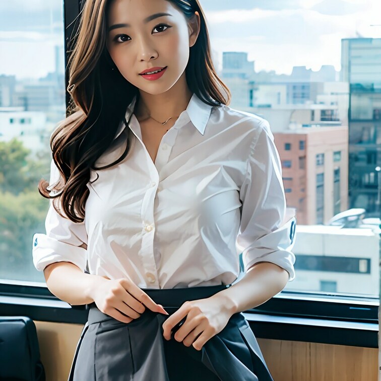 美人OLのパンチラ
