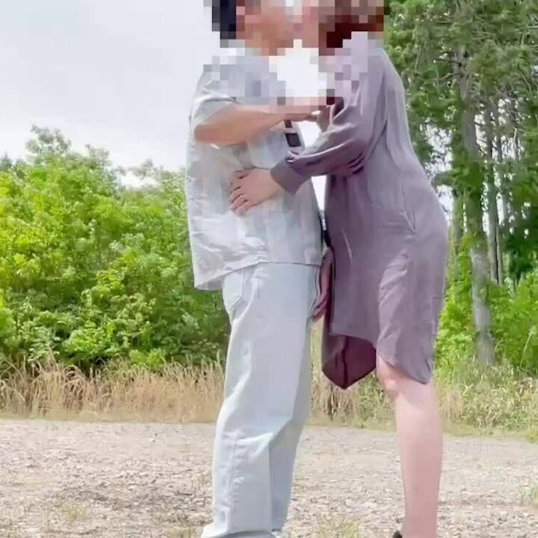 お外でエッチ💕
