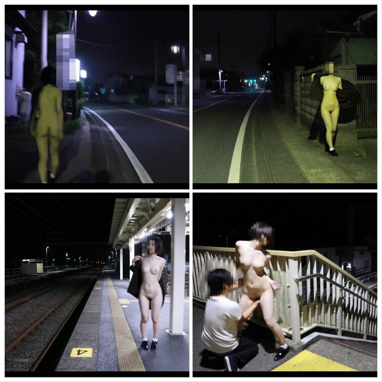 第１弾　17分35秒
まだあんまり露出したこともなくて
でも露出にハマり出しそうになってる時の動画
住宅街が立ち並
