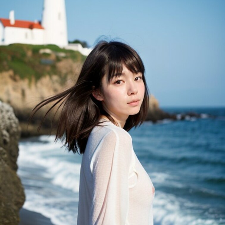 海岸沿いで🏖️
