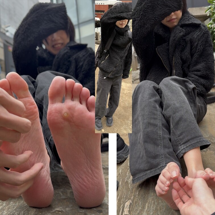 ◯リ系ショート美女23.5cm激弱足裏くすぐりグーパー！5分29秒

グーパー２０秒撮影しております！
手やクシで