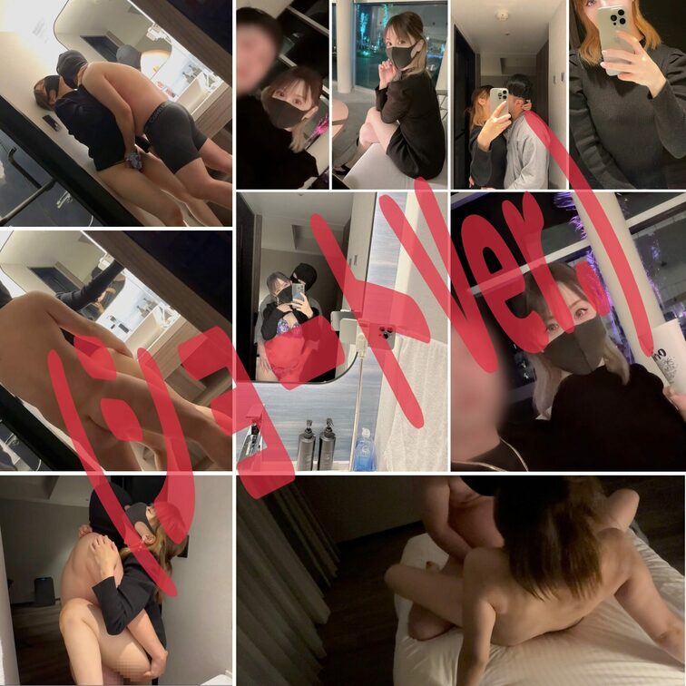 (ショートVer.)
こんにちは🫶
 お家セックス大好きな私達ですが、
 今回はホテルに泊まりに来たので
 わく