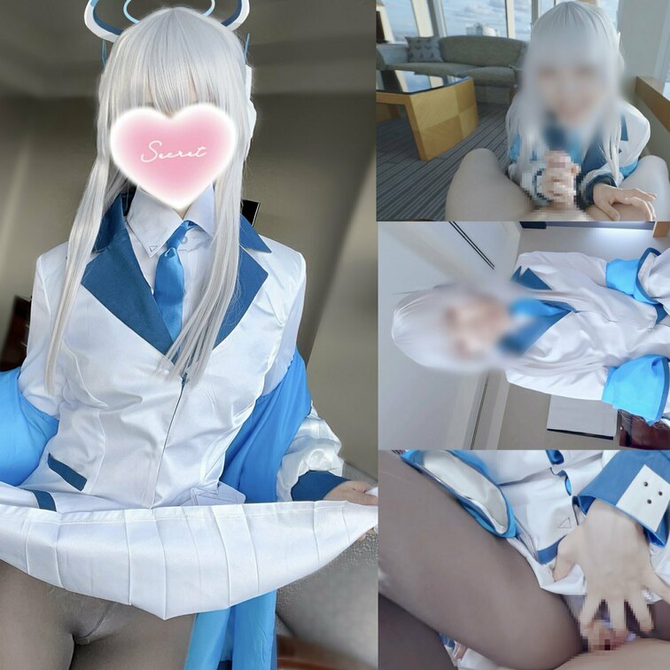 🤍 甘サド脳トロ淫語で誘惑され射精コントロール♡『絶対、ヒミツですよ？♡』 破れタイツに生〇入♡ 見つめられながらご褒美