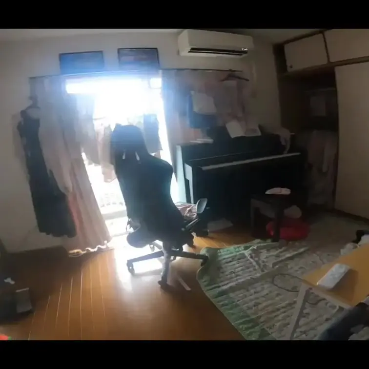 お嬢様人妻と自宅で事務服生ハメ　中出し　
サンプルダイジェスト