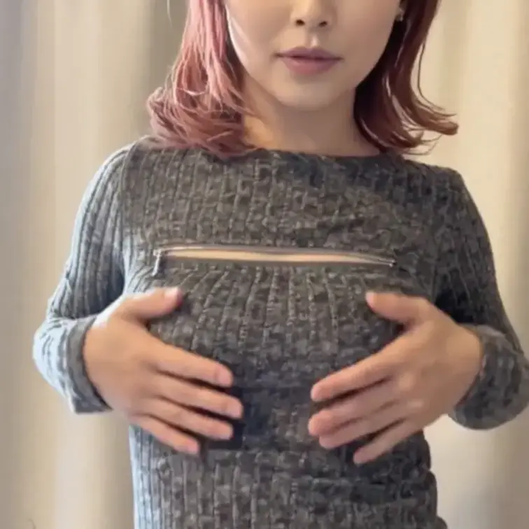 こんなところにチャックがあるなんて‥🫣笑