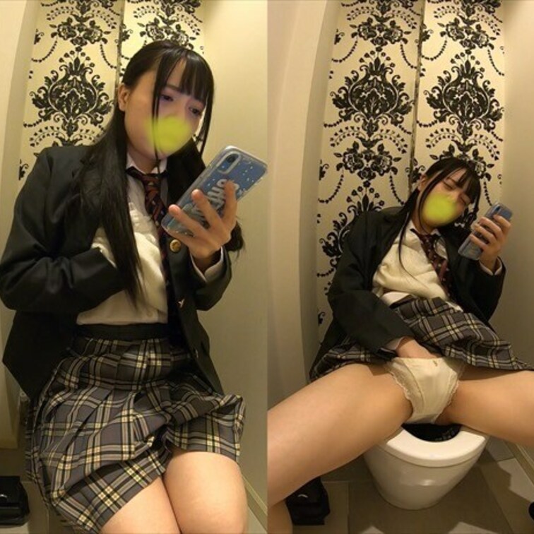 ガチでアイドルみたいなルックスの女の子です。
パンティに手を突っ込んで激しく擦りながらぴくぴく痙攣する姿が最高にエロい