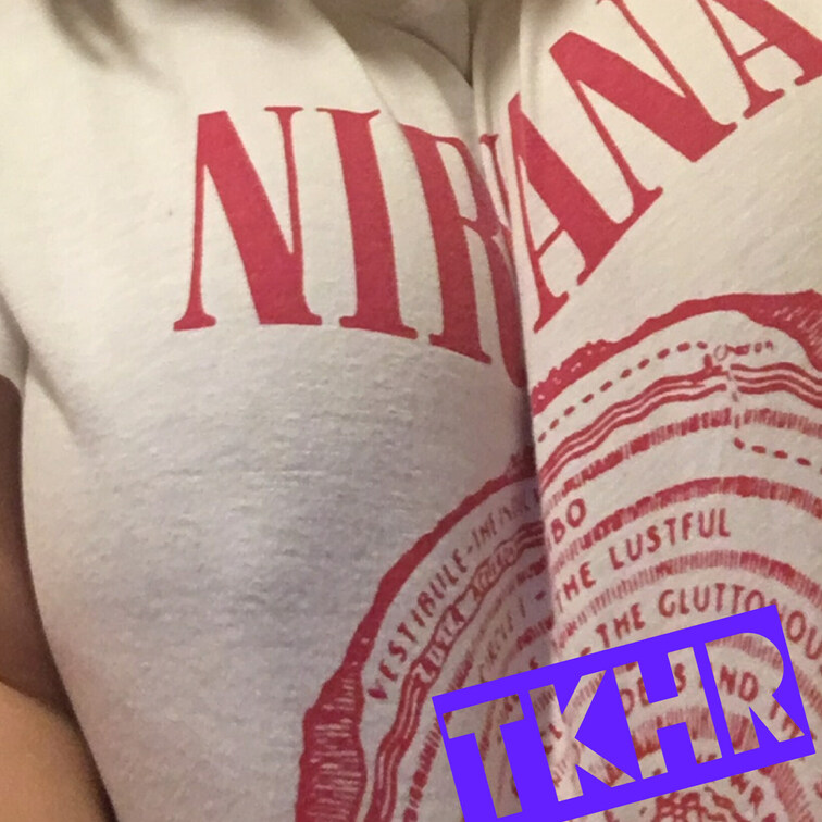 ノーブラTシャツ😆
