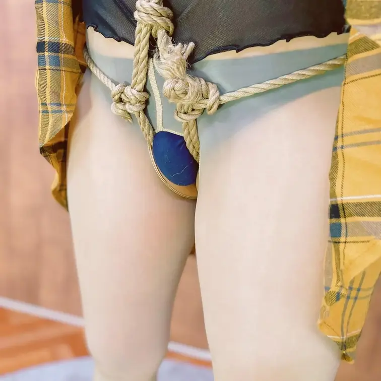 プレイ中のワンシーン画像♡
A scene image from SM training

マイファンズで公開でき