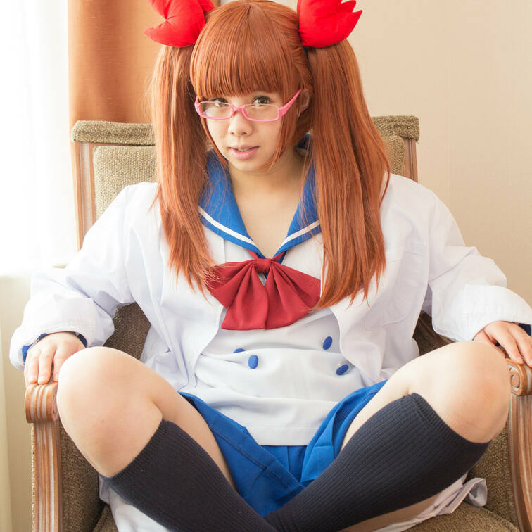 次にアップ予定のえっち動画のコスプレです