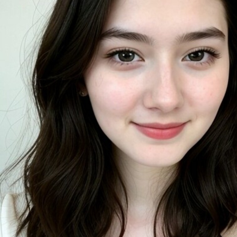 生成○○○で作成した素人美女の写真を投稿します。