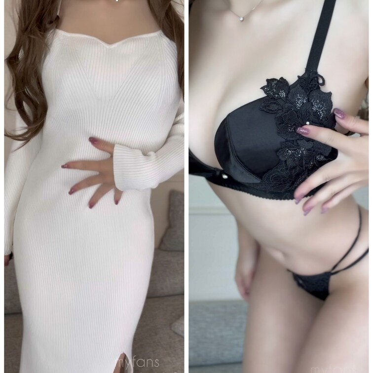 みるくの今日のコーデとおしゃべりと、ブラ、パンツ脱いで下着じっくり紹介する動画💓