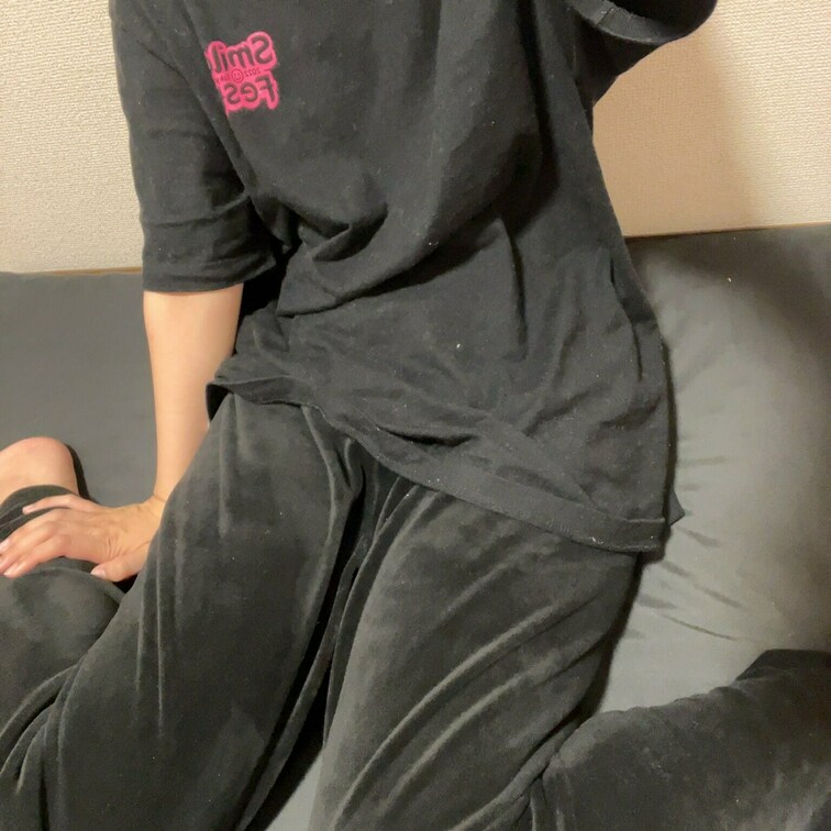 えちえち皆無
真っ黒部屋着