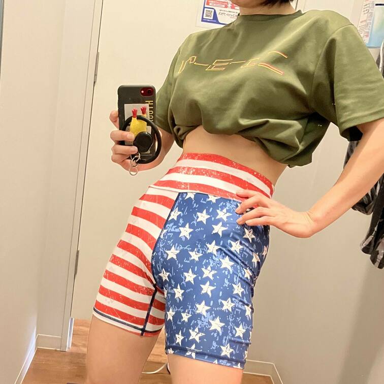 🇺🇸更衣室でUSA🇺🇸
