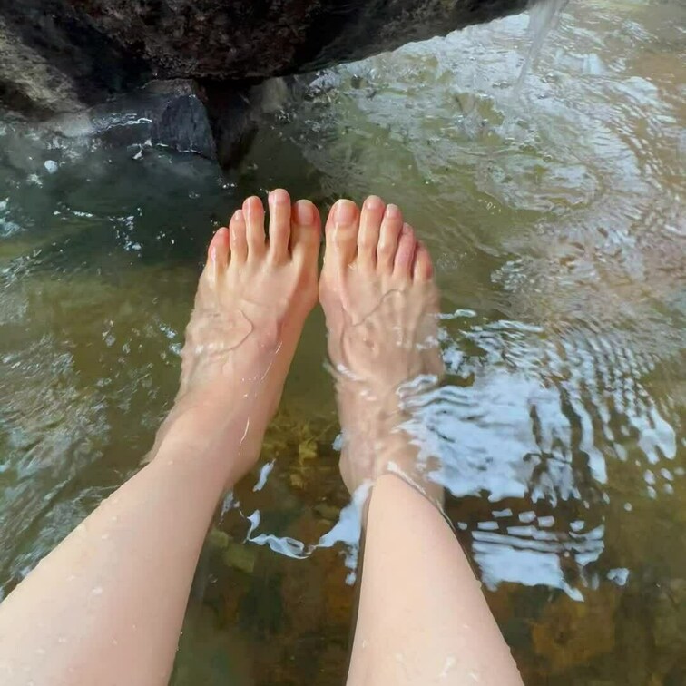 足湯良き良き♨️