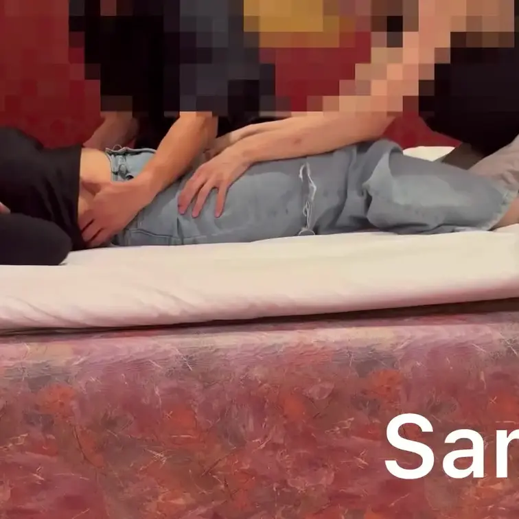 ①彼氏持ちぐらフォロワーSさん、ぐり3人による全身くすぐり（着衣）

泣くまでくすぐってほしいと志願してきたお馴染み