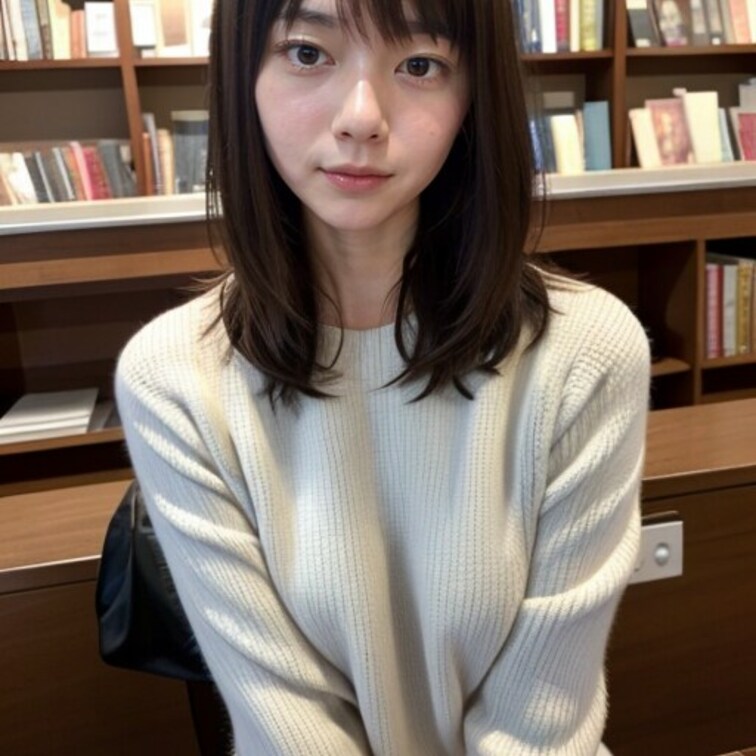 田中奈緒ちゃん♡
季節外れのセーター