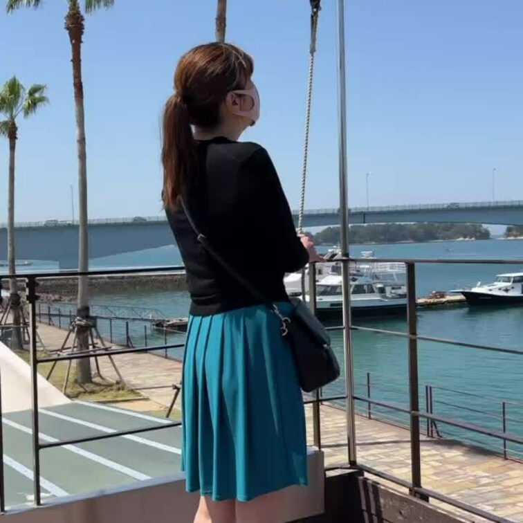 観光地で映える尻😘