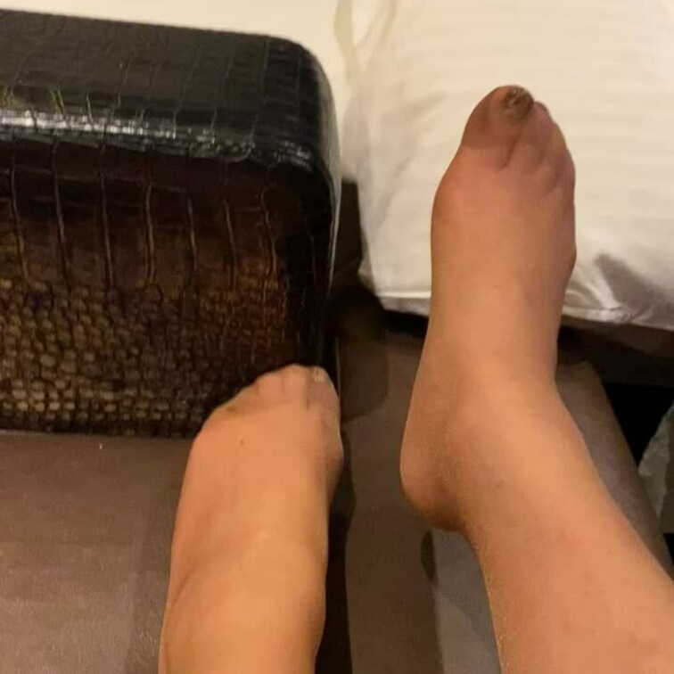 熟女つま先♡
