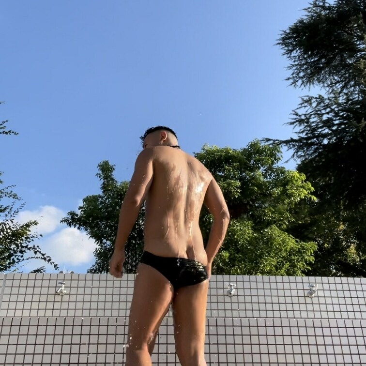 水浴び⛲️