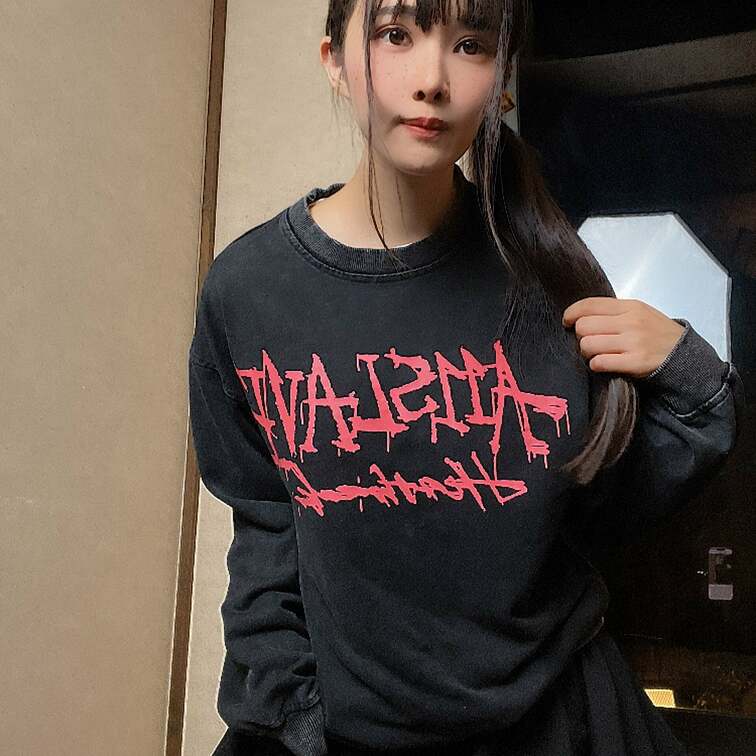 かれこれ3年以上きてると思うトレーナー。

ミニスカと合わせたら可愛かったよ♡