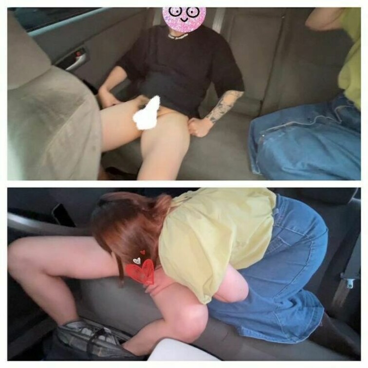 
僕と友人カップルと3人でドライブ中その辺の駐車場に入り、ノリでフェラするように彼女さんに言ってみたら本当にしたんで撮