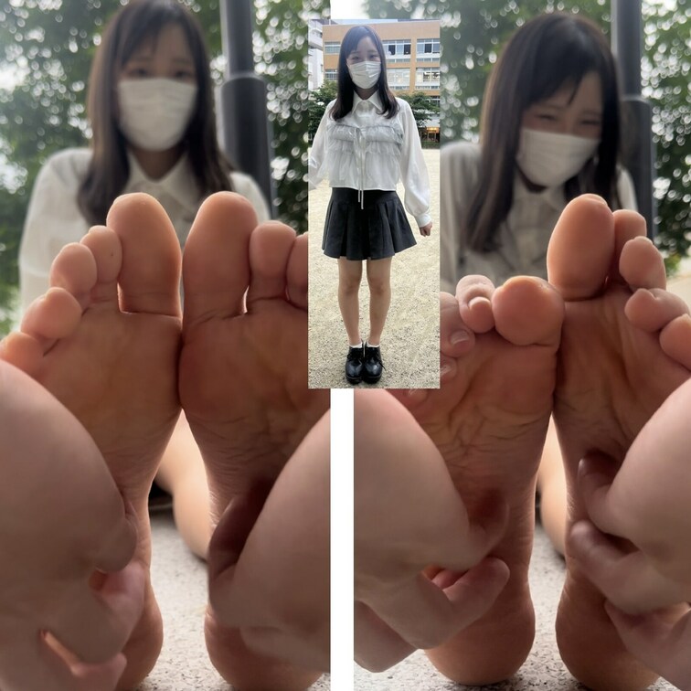 清楚系美女23.5cm激弱足裏くすぐり足ツボ！5分11秒

くすぐりは土踏まずの境界線あたりがずっと弱く、笑ったり足