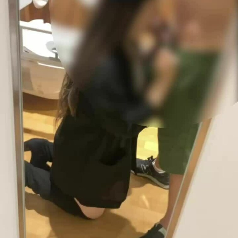 我慢できずにイラマ