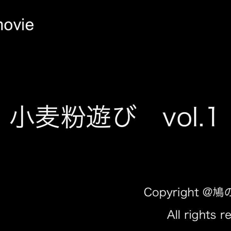 小麦粉遊びvol.1のサンプル動画になります