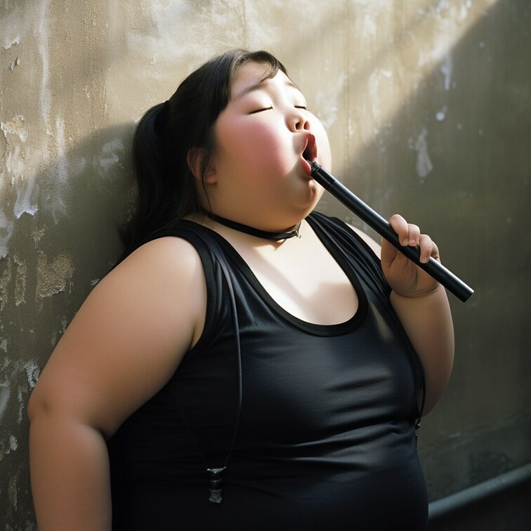 欲求不満なおでぶ