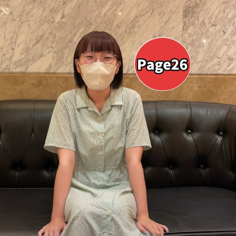 Page26はお堅い職種のメガネっ○○○OLです
性の匂いをみじんも感じさせない女が
恐る恐るギンギンの肉棒を咥える