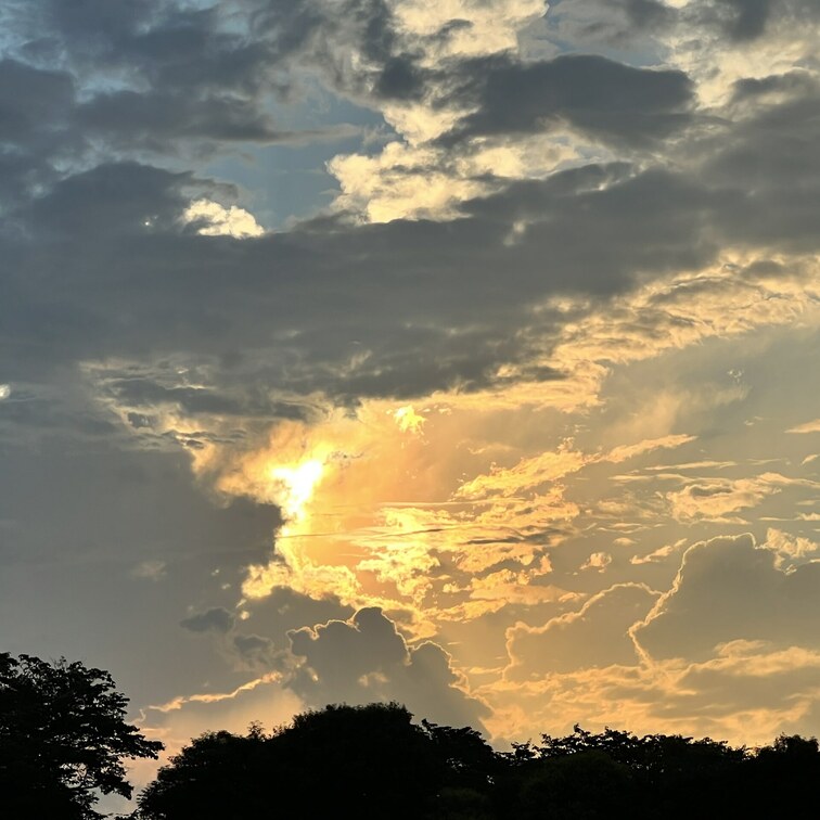 実は綺麗な空が大好きでいつも上を見ながら歩いてる🤭💕
